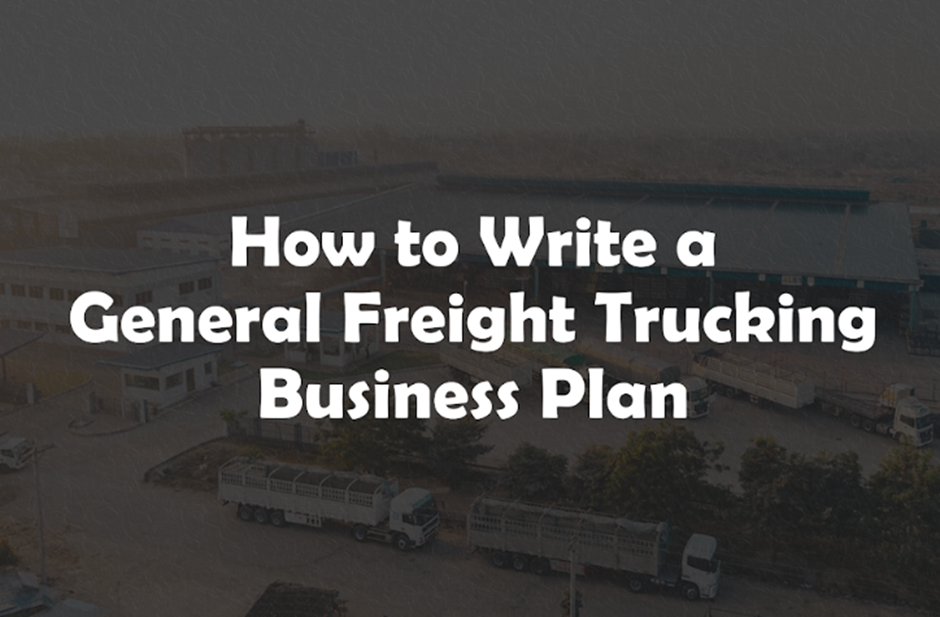 freight trucking business plan pdf