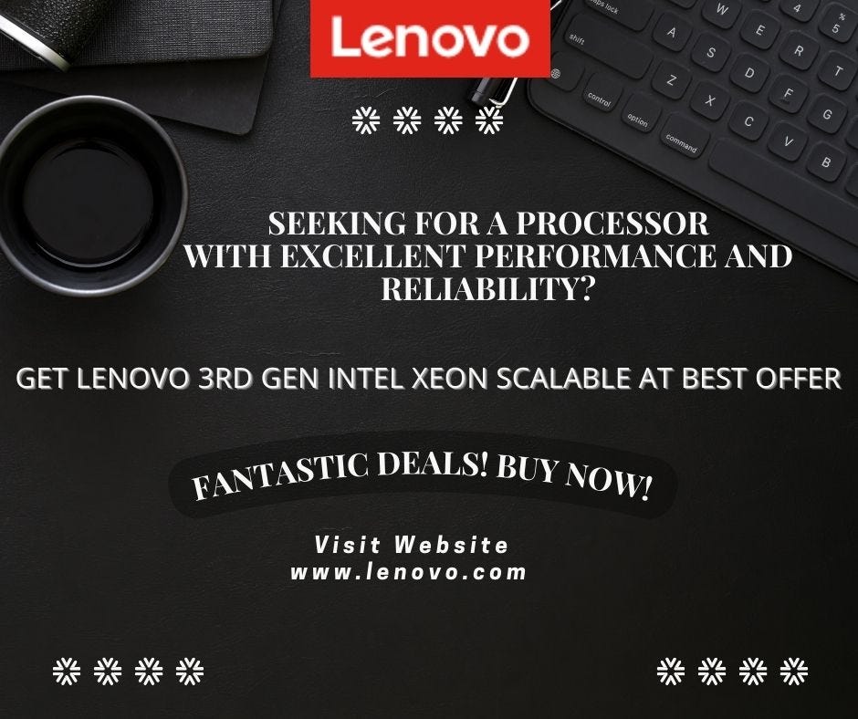 Get Lenovo 3rd Gen Intel Xeon Scalable At Best Offer Lenovo Medium 