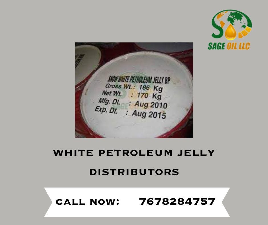 White petroleum jelly distributors by shilpa madan Medium