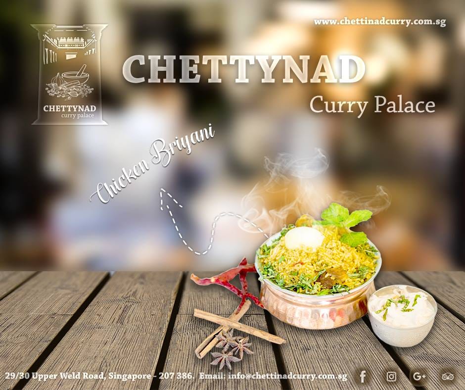 Best Indian food in Singapore. Chettinad cuisine is one of the… by