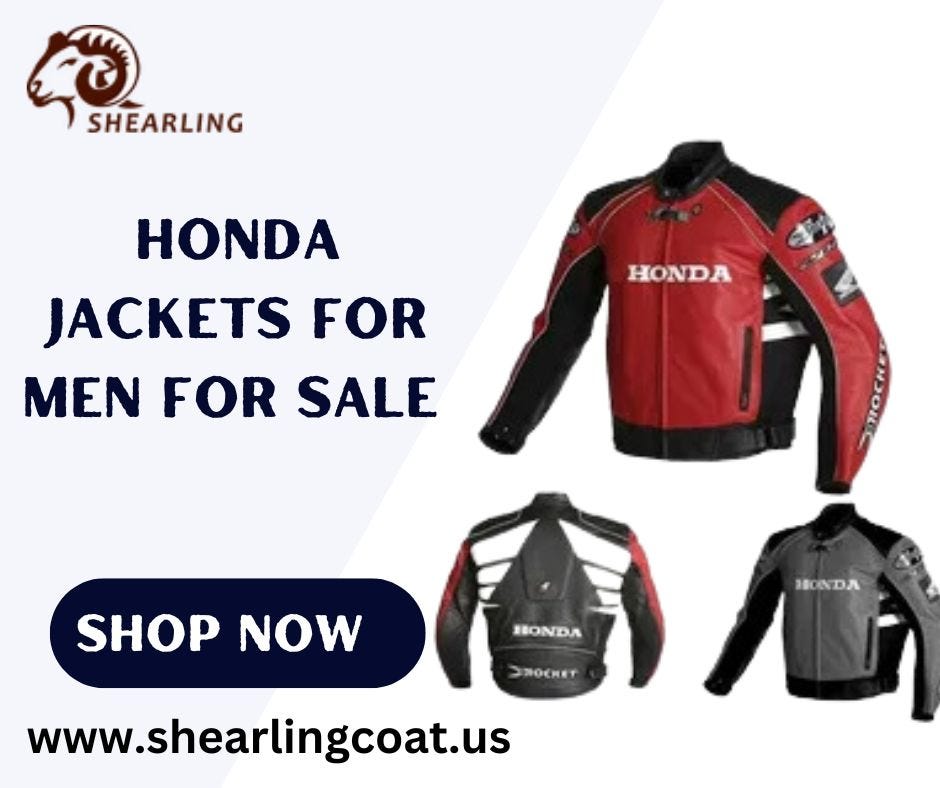 Honda Jackets For Men For Sale - Shearlingcoat - Medium