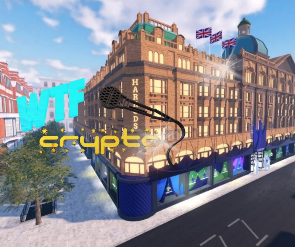 BURBERRY TAKES OVER HARRODS…In ROBLOX | by Lorae K WTF Crypto | The Dark Side | Feb, 2024