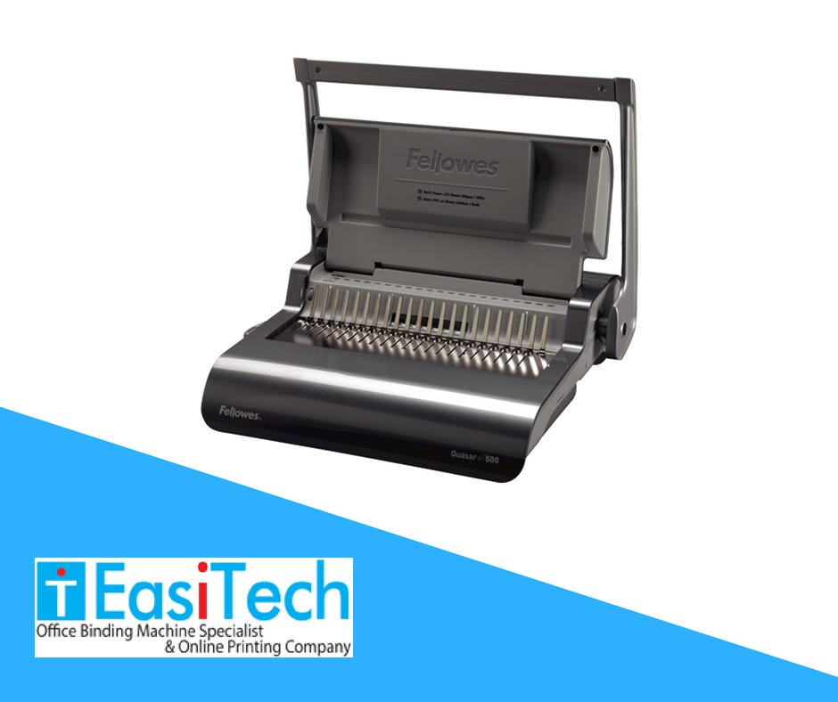 Significantly used Comb Binding Machine in Malaysia by Easi Tech Medium