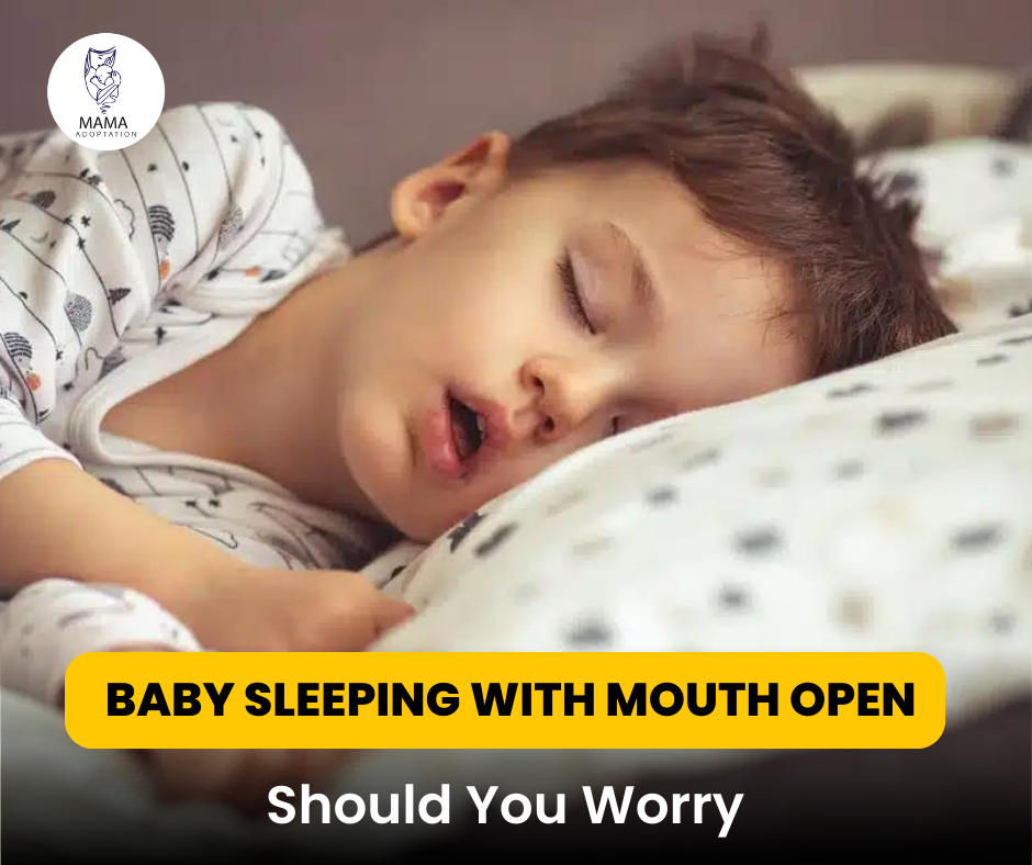Little One Sleeping with Mouth Open? Don’t Panic, Mama (or Papa)! by Mama Adoptation Feb