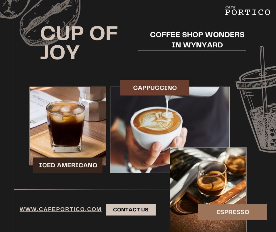 Cup of Joy Coffee Shop Wonders in Wynyard Cafe Portico Medium