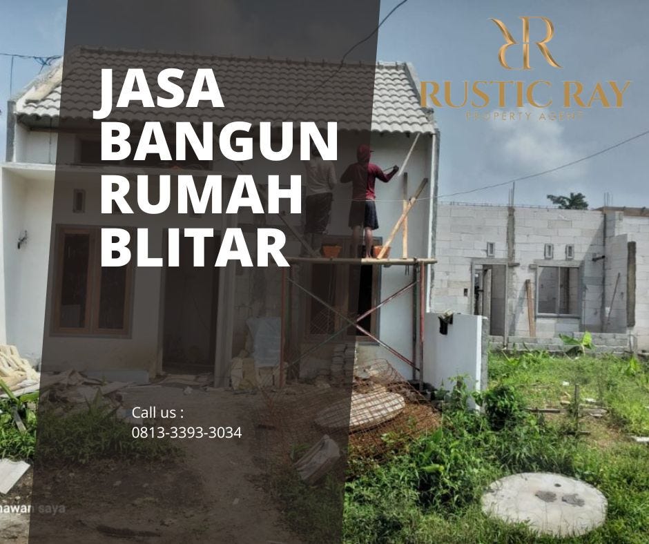 Wa 081333933034 Jasa Bangun Rumah Per Meter Blitar Rustic Ray Contractor By Jasa Bangun