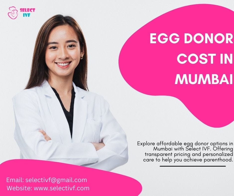 Understanding Egg Donor Costs in Mumbai: A Guide by Select IVF | by ...