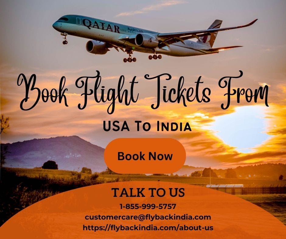 Tickets to India from Usa