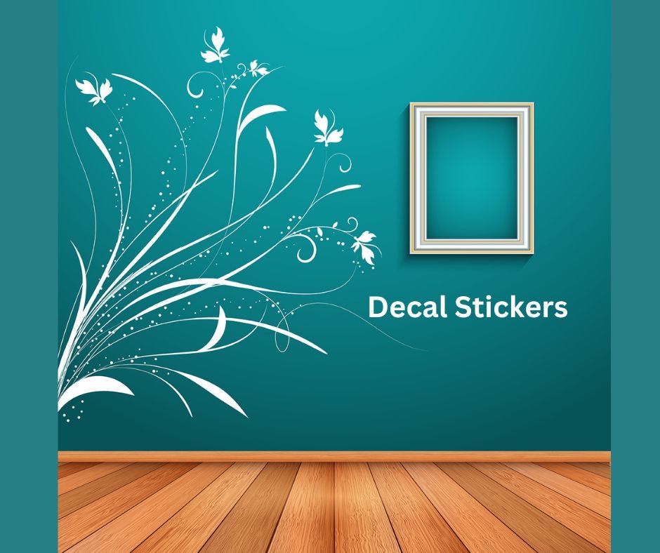 Decals for Wall Bliss: Transforming Rooms from Bland to Grand!  by bashyamgraphics seo  Nov 