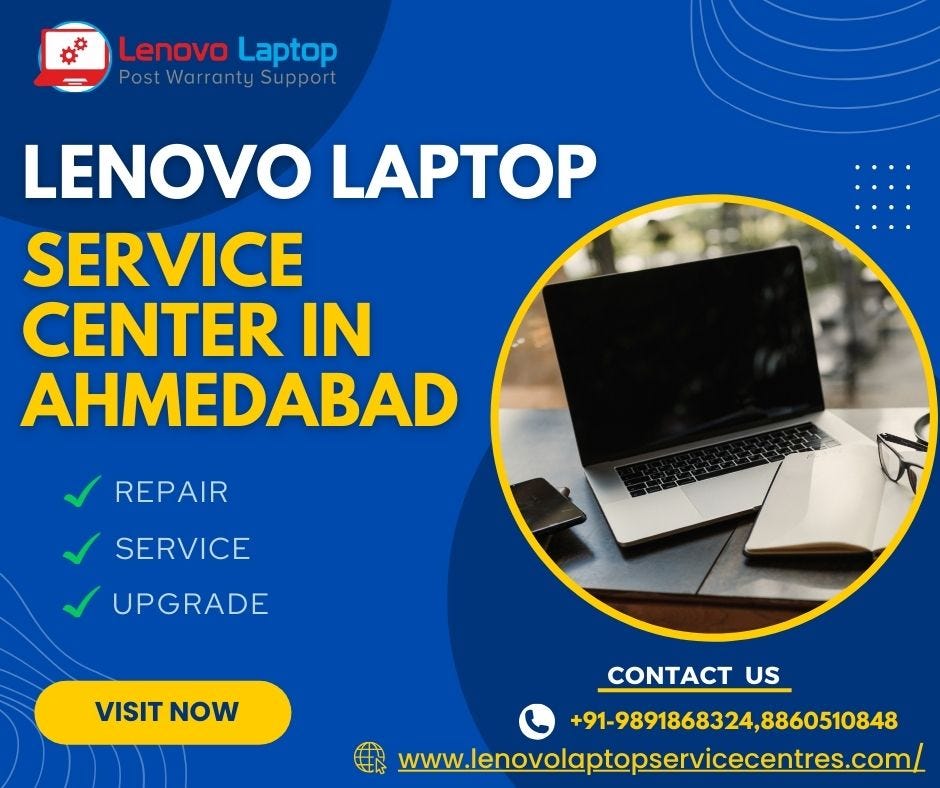 Lenovo Laptop Service Center in Ahmedabad Call8929161841 by Lenovo
