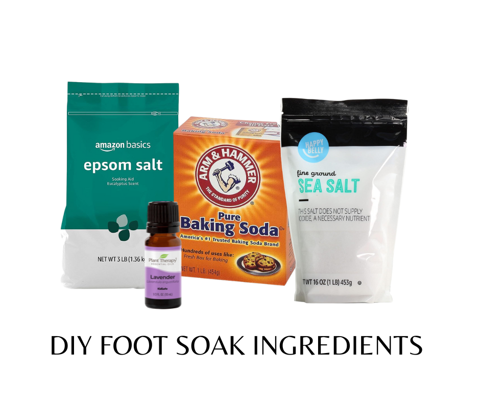 DIY Foot Soak with Baking Soda and Epsom Salt