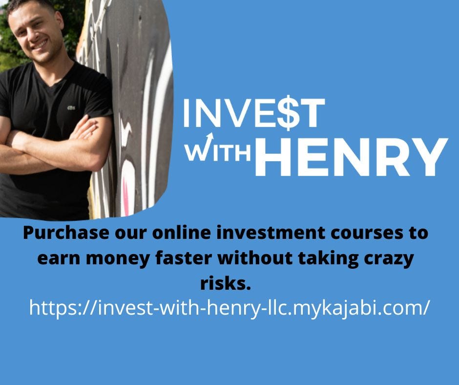 Online Investment courses Henry Invest Medium