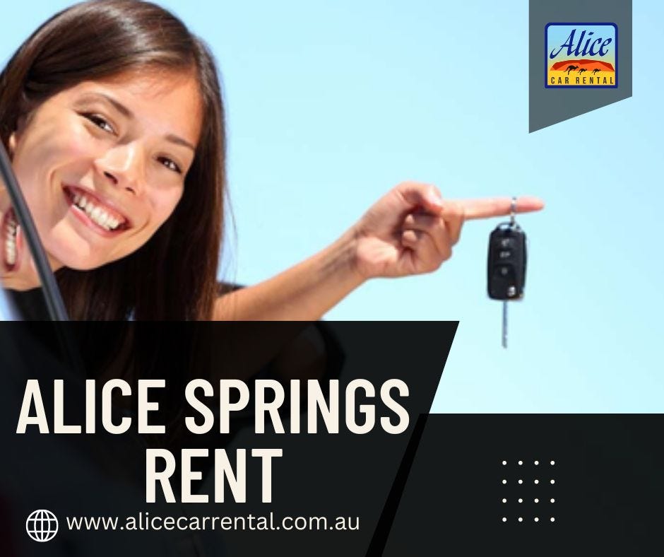 Rent in Alice Springs Getting Around the Central Australian Automobile