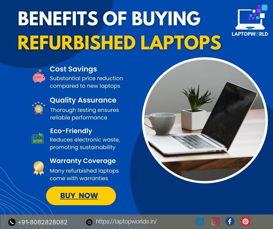 The Benefits of Buying Refurbished Laptops Laptopworlds by