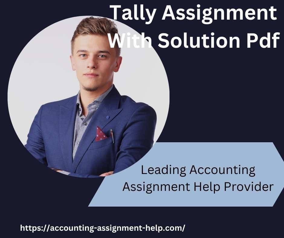 tally assignment with solution pdf