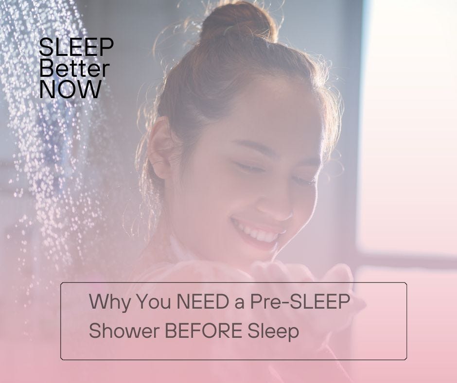 Why You NEED a PreSLEEP Shower BEFORE Sleep Uooper Medium
