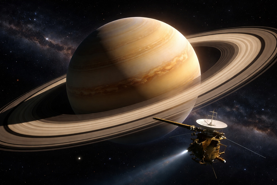 THE MISSION TO SATURN