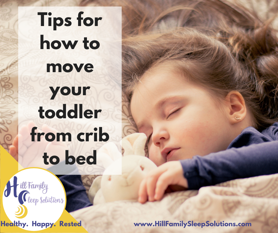 Tips for how to successfully move your preschooler to their own bed