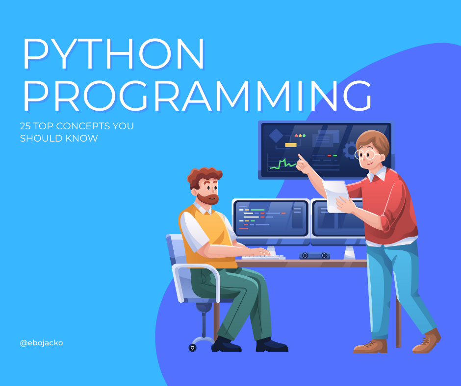 25 Python Must-Know Concepts: From Beginner to Advanced | by Ebo ...