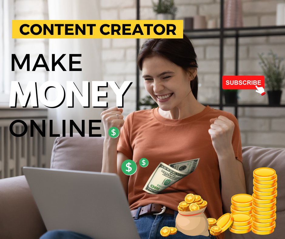Here are 4 ways for CONTENT Creators to make money online💸. | by Phoebe