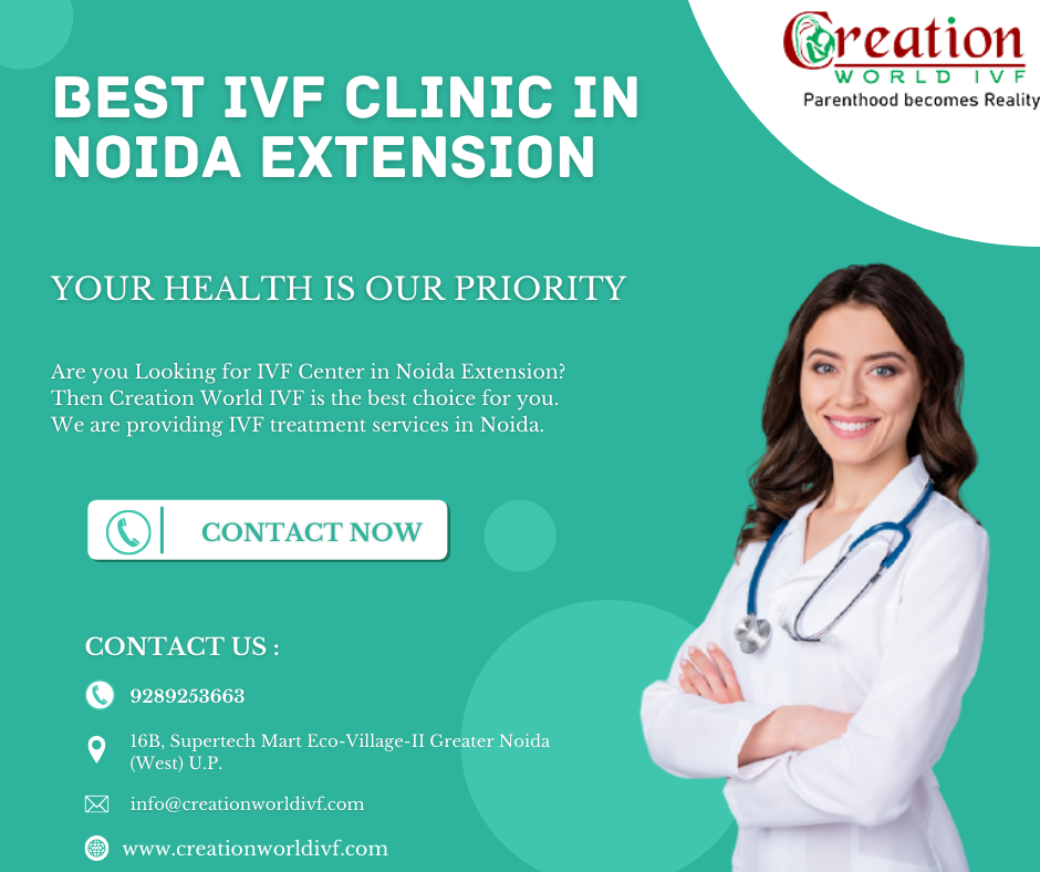Best IVF Clinic in Noida Extension creationworldivf Medium