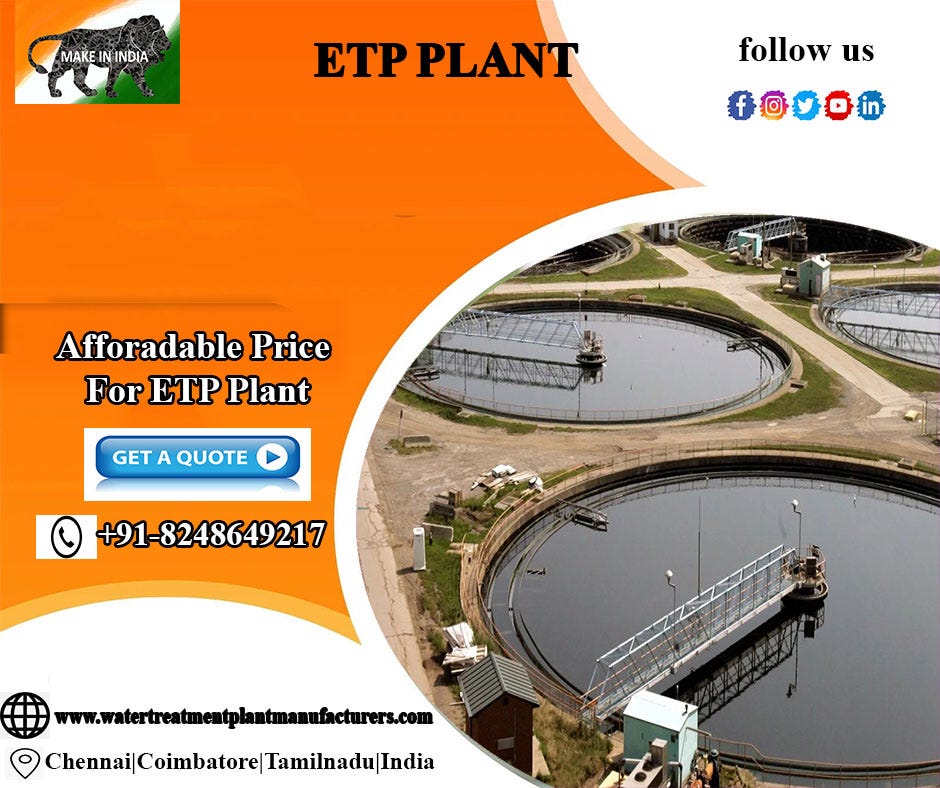 Effluent Treatment PlantIndustrial Effluent Treatment PlantETP Plant
