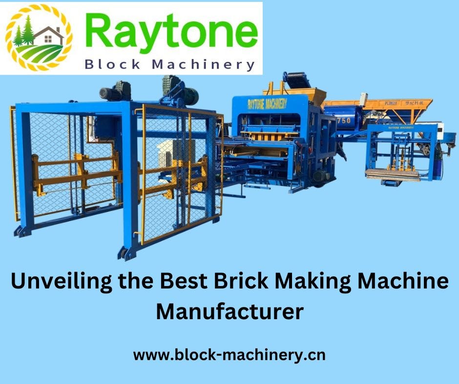 Unveiling the Best Brick Making Machine Manufacturer by Block