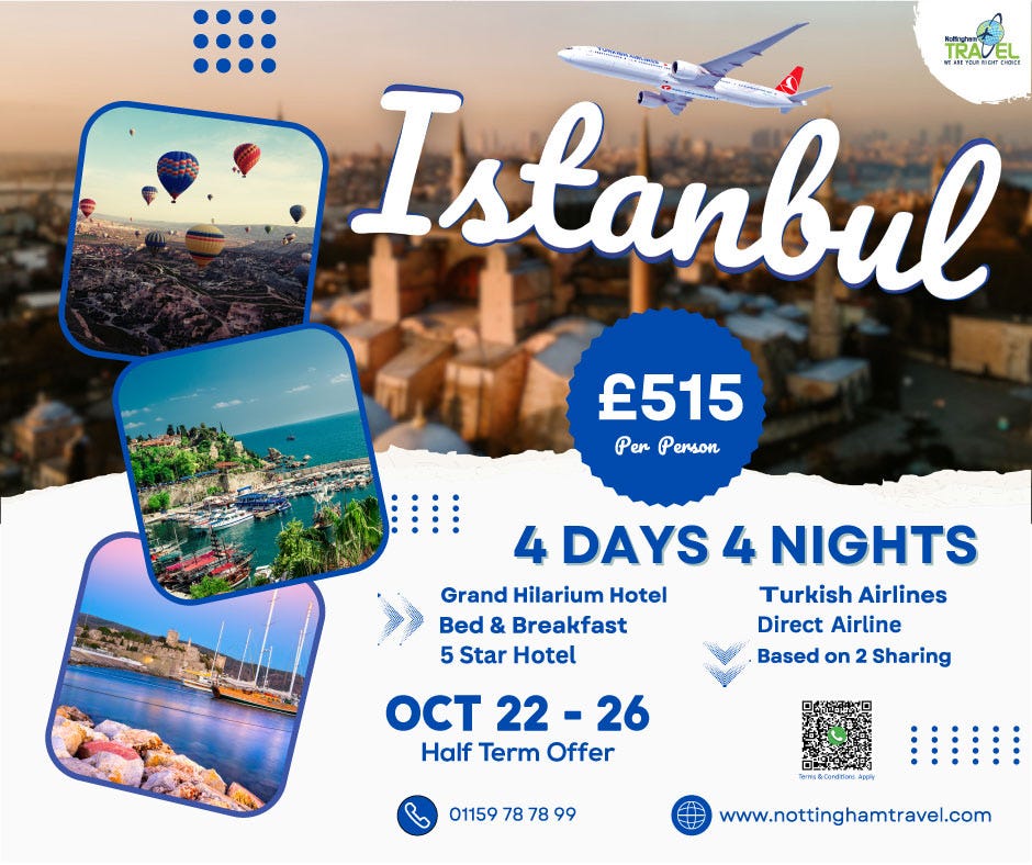 Amazing Offer to Visiting Istanbul: - Amna - Medium