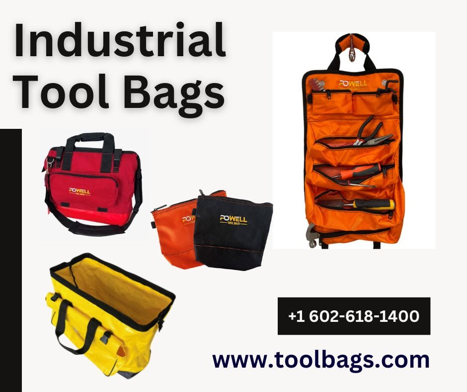 How to Pick the Perfect Industrial Tool Bag for Your Needs by Tool