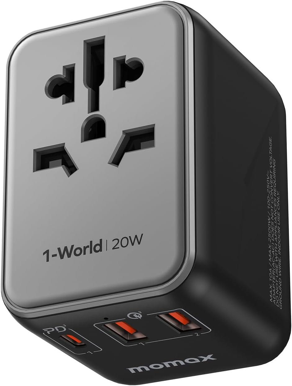 MOMAX Universal Travel Adapter Review: A Must-Have!