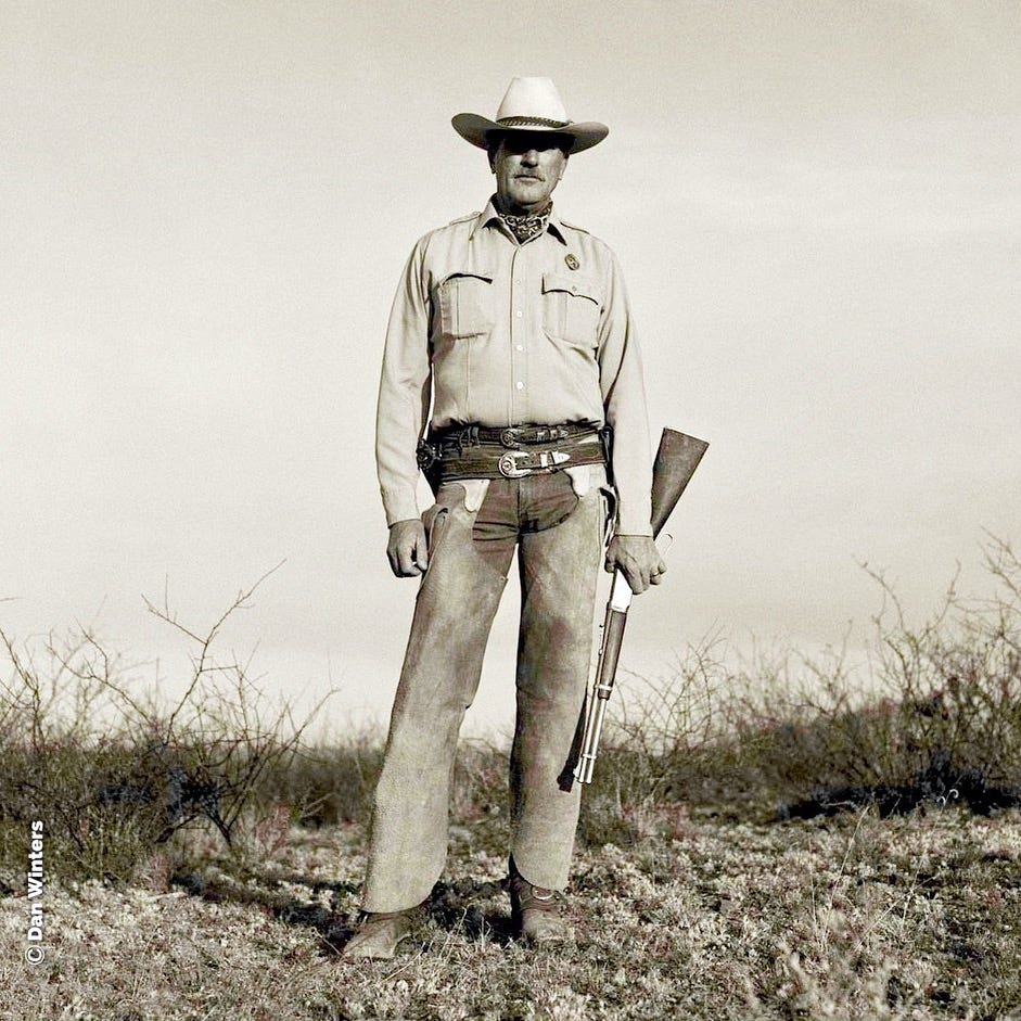 Historic Cowboy: Just A Ranger From West Texas, by Chip Schweiger