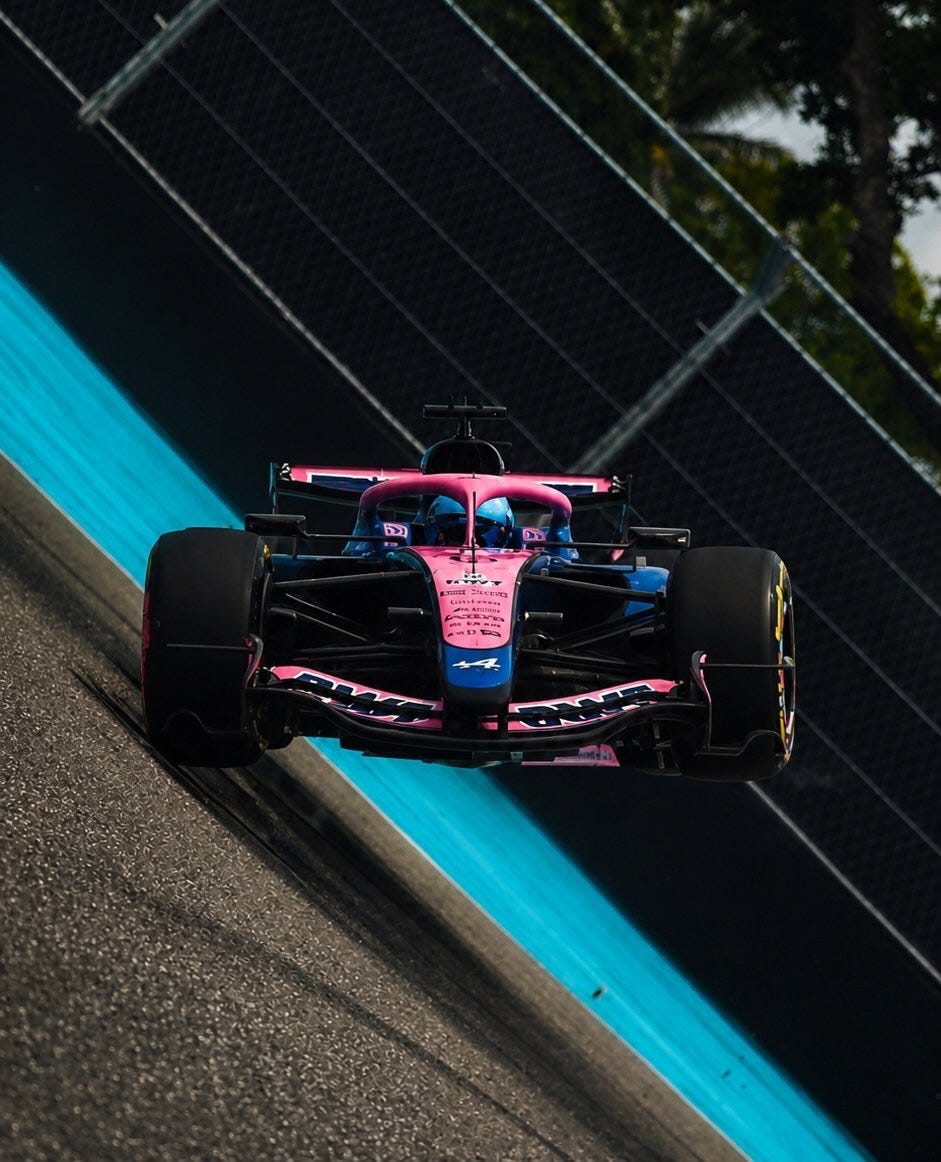Gasly’s car flipping. Image via Pierre Gasly on Instagram.