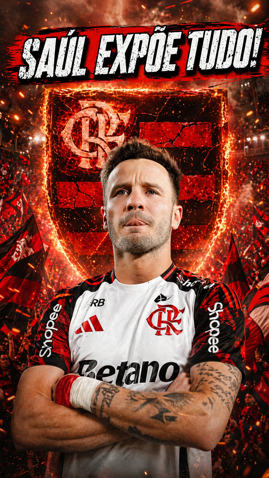 SAUL NIGUEZ CRITICOU A DIRETORIA DO FLAMENGO.