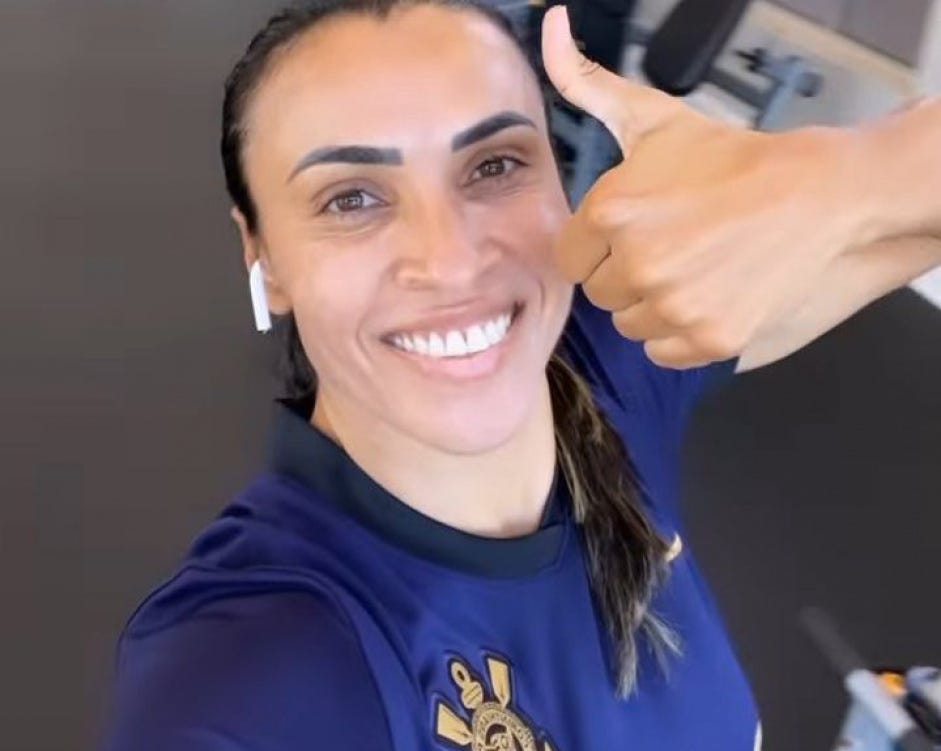 Esportes da Sorte, contrate Marta para o Corinthians