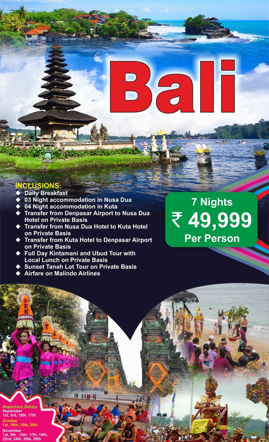 international tourist packages from india