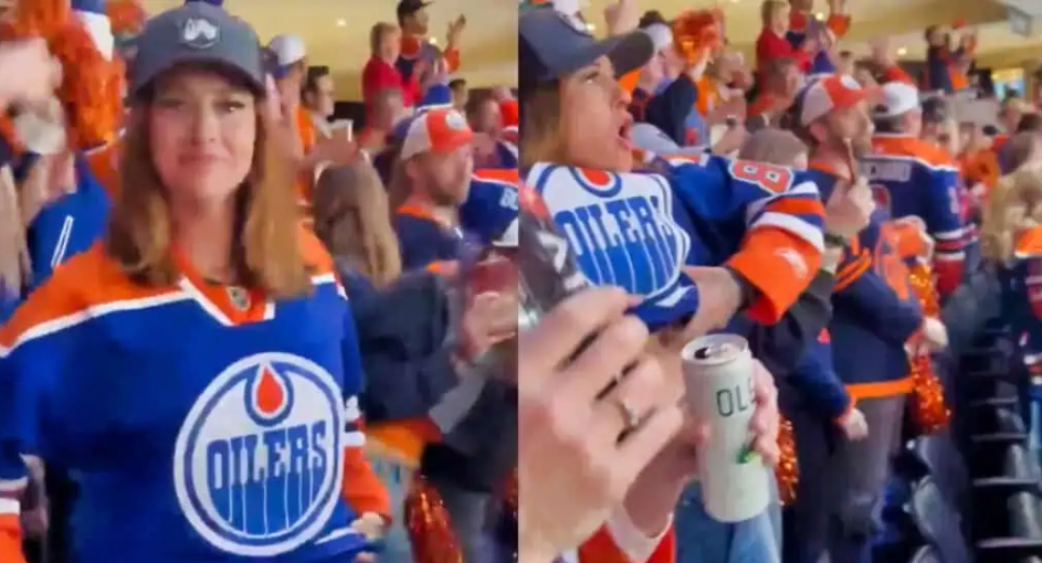 FULL VIDEO VIRAL Oilers Fan Flashes Crowd Twitter Reddit | by Farepo