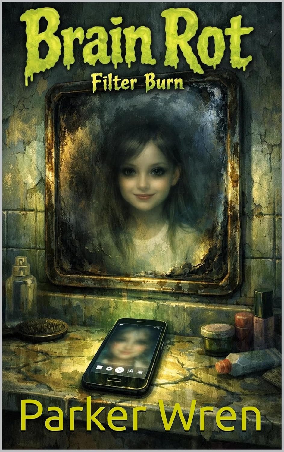 Brain Rot: Filter Burn, Parker Wren’s New YA Chiller About a Phone That Won’t Stop “Correcting” You