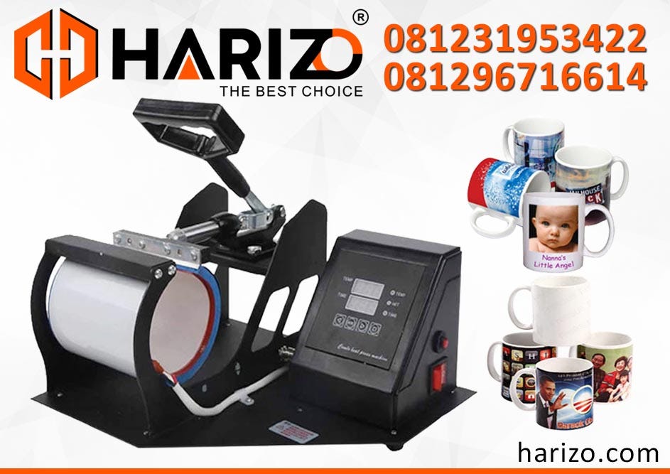 MESIN PRESS MUG TOPI PIN MURAH JAKARTA DEPOK MANGGA DUA GLODOK Jual