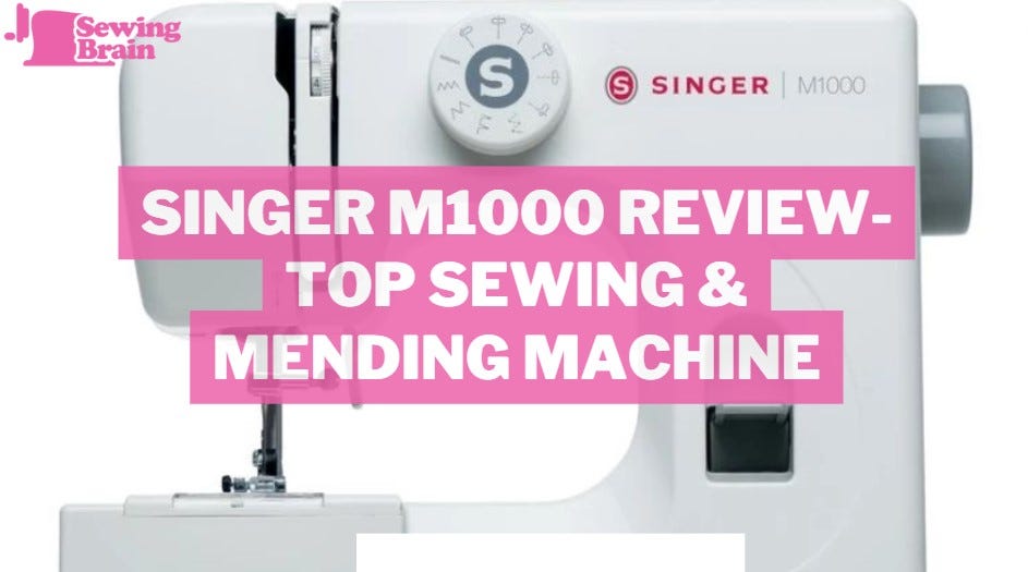 SINGER M1000 Mending Sewing Machine - Simple, Portable, Great for  Beginners, Mending & Light Sewing 