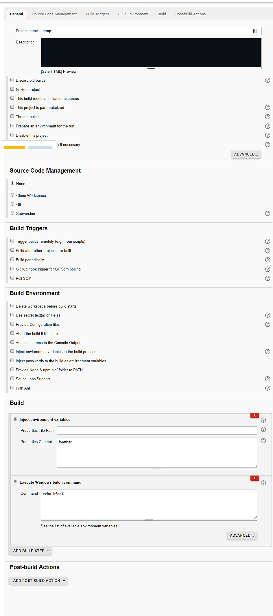 Jenkins environment variables. The leading open source automation… | by  Mukesh Singal | Medium