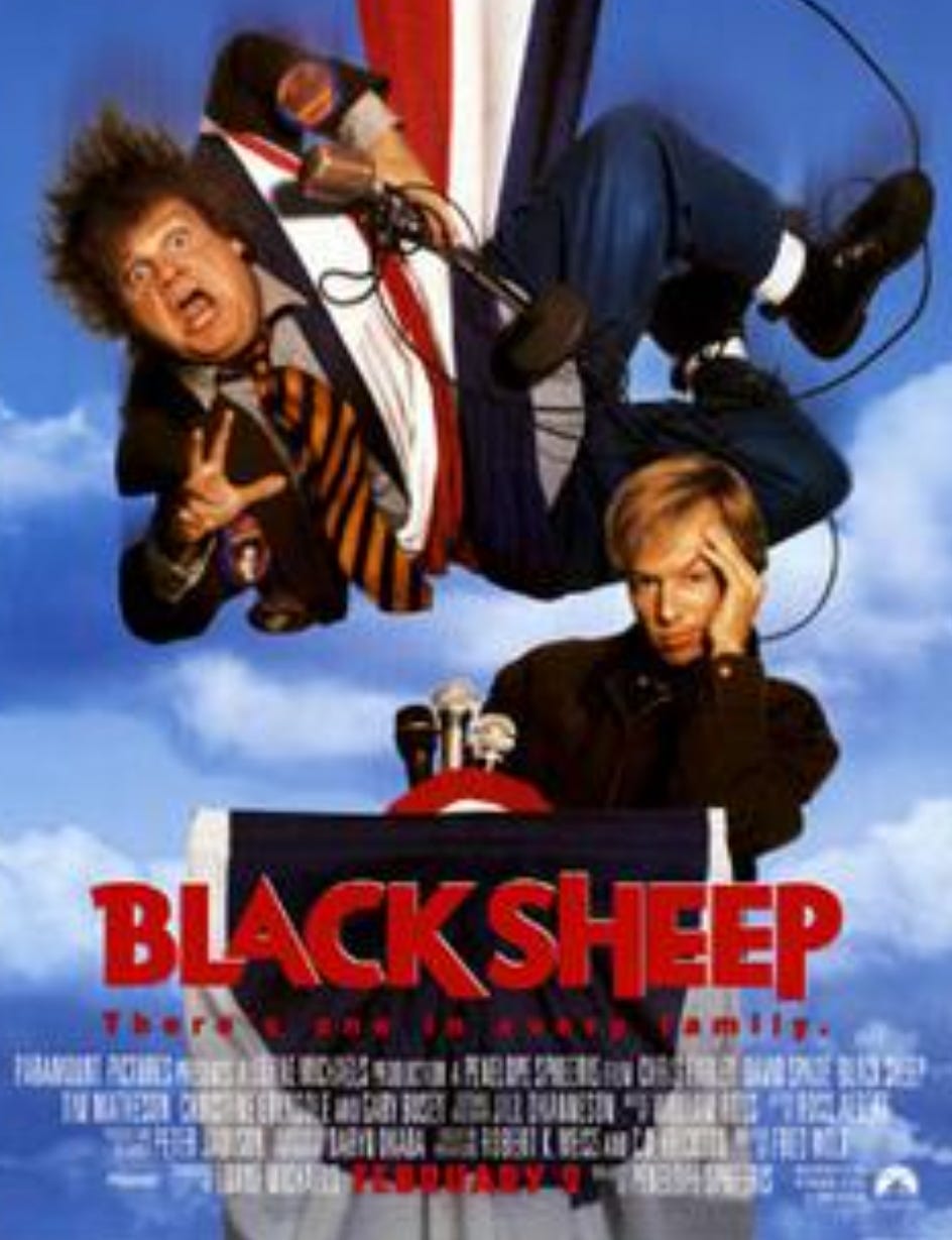 The Capitol insurrection is based on the 1996 Chris Farley comedy Black  Sheep | by imaxafterlife | Medium