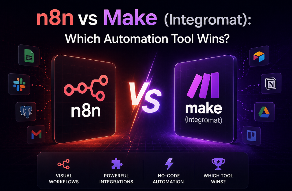 n8n vs Make (Integromat): Which Automation Tool Wins?