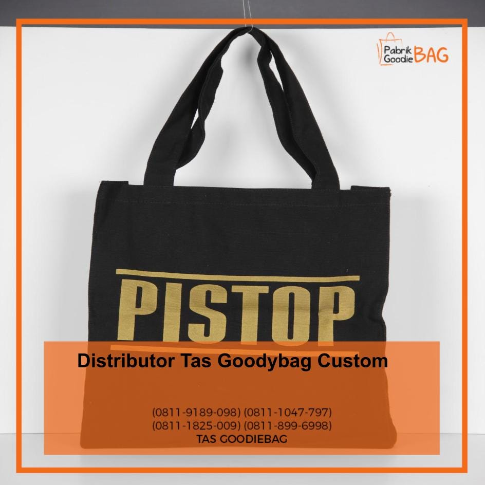 Distributor Goodybag Custom - Produksi Goodiebag Sablon - Medium