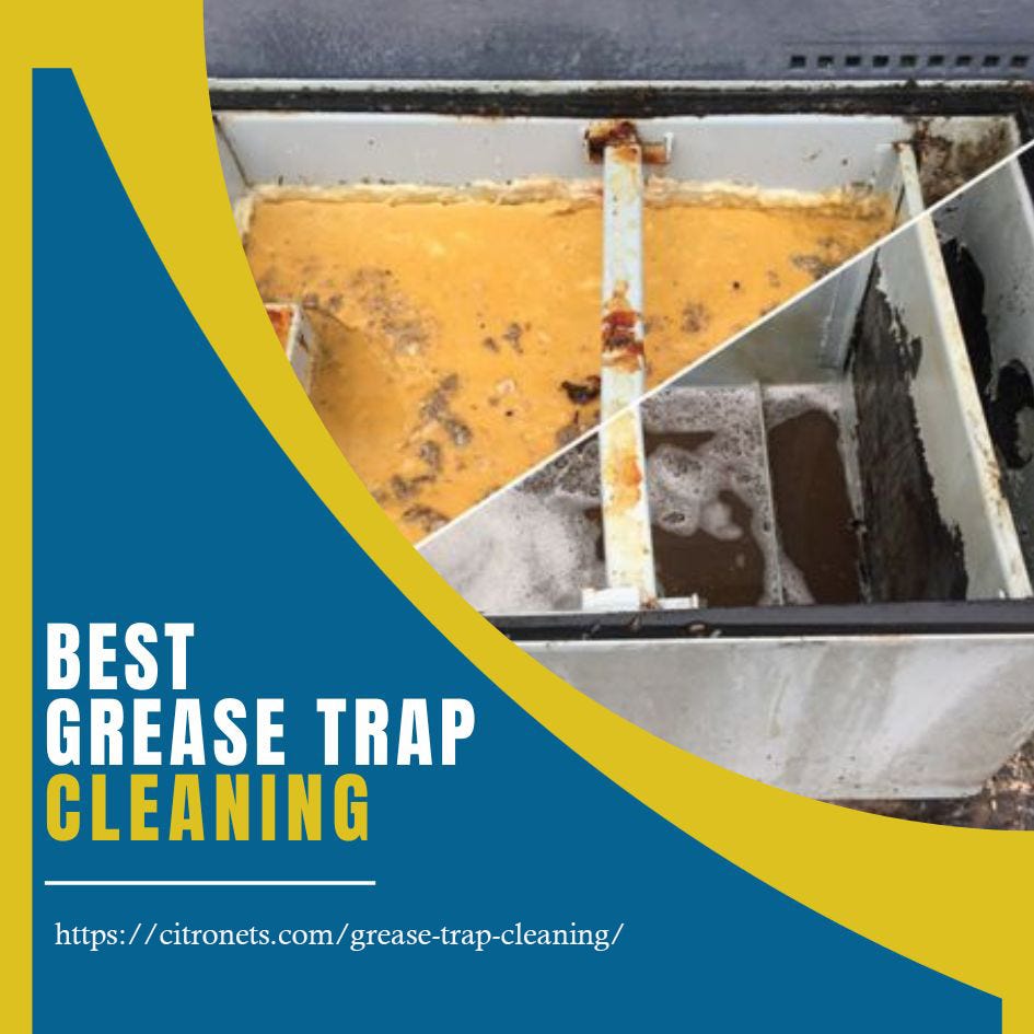 Signs that Your Grease Trap Needs to be Cleaned by CITRON TRANSPORT ENVIRONMENT & CLEANING