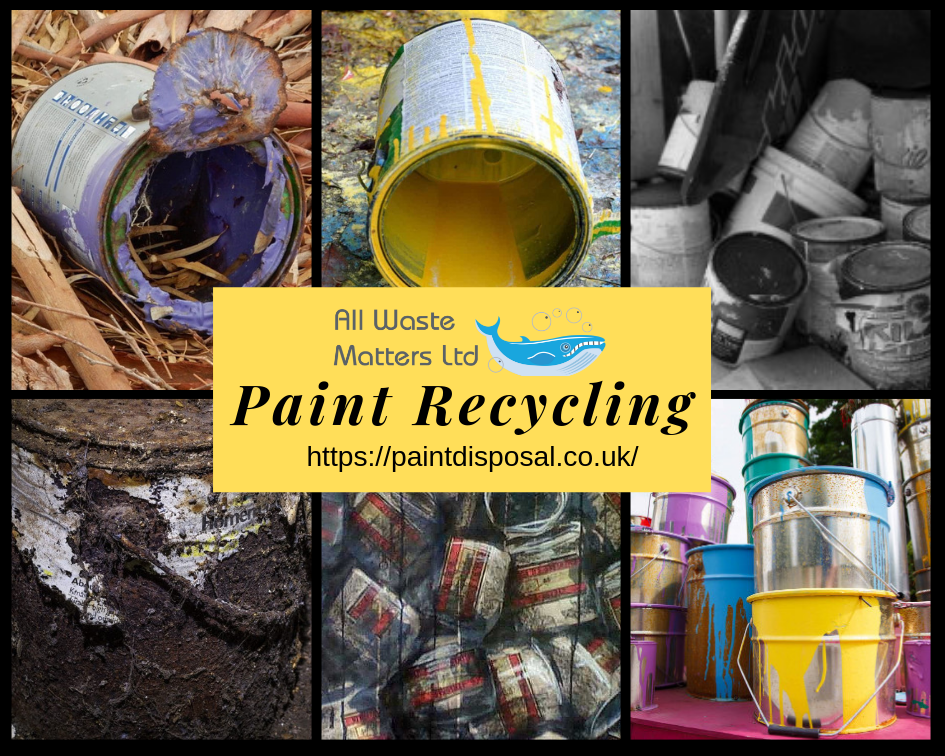 Paint Recycling. Whether it is Paint Recycling or Waste… by Paint