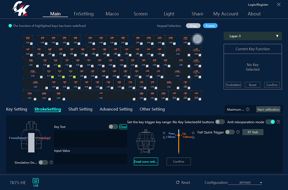 GamaKay TK75HE v2 - Airman 9