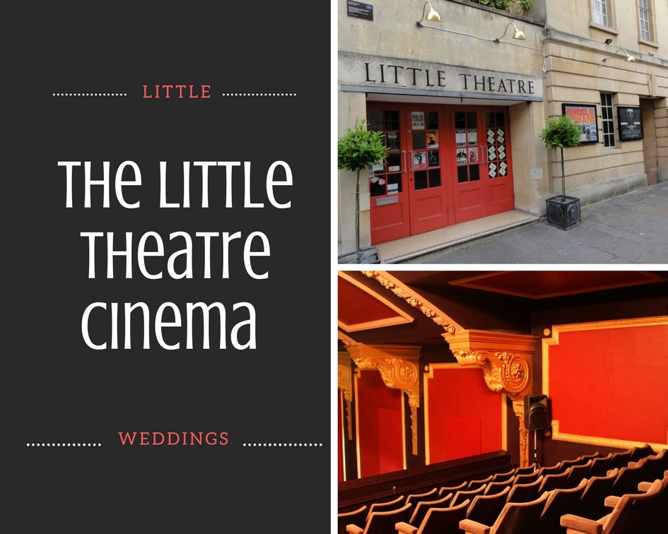 Married in a Movie Theatre | Reflection on The Little Theatre Cinema ...