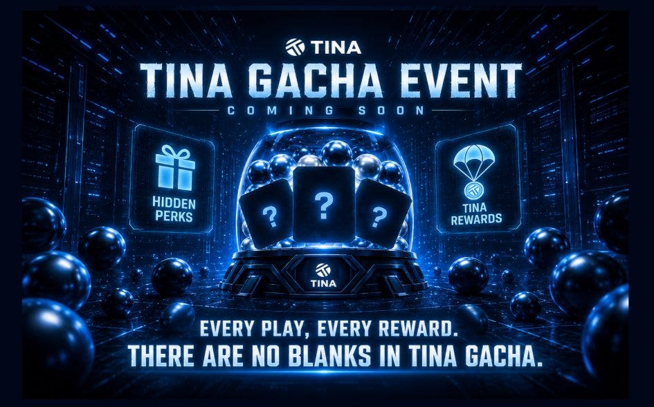 TINA Gacha Opening Soon: Your Exclusive Early Access is Imminent!