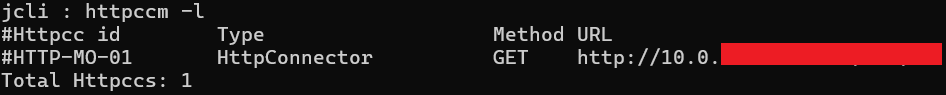 Custom MO endpoint registered successfully