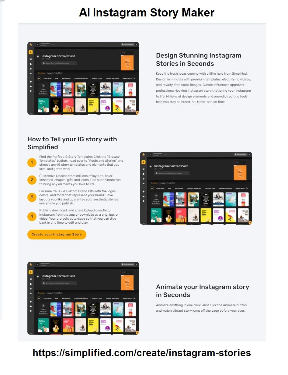 Free AI Instagram Story Maker: Bring Your Ideas to Life | by